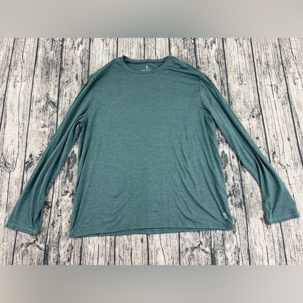 Free Country "Off The Grid Explorer" Graphics Long Sleeve Tee, Men's Size XXL - Picture 4 of 10